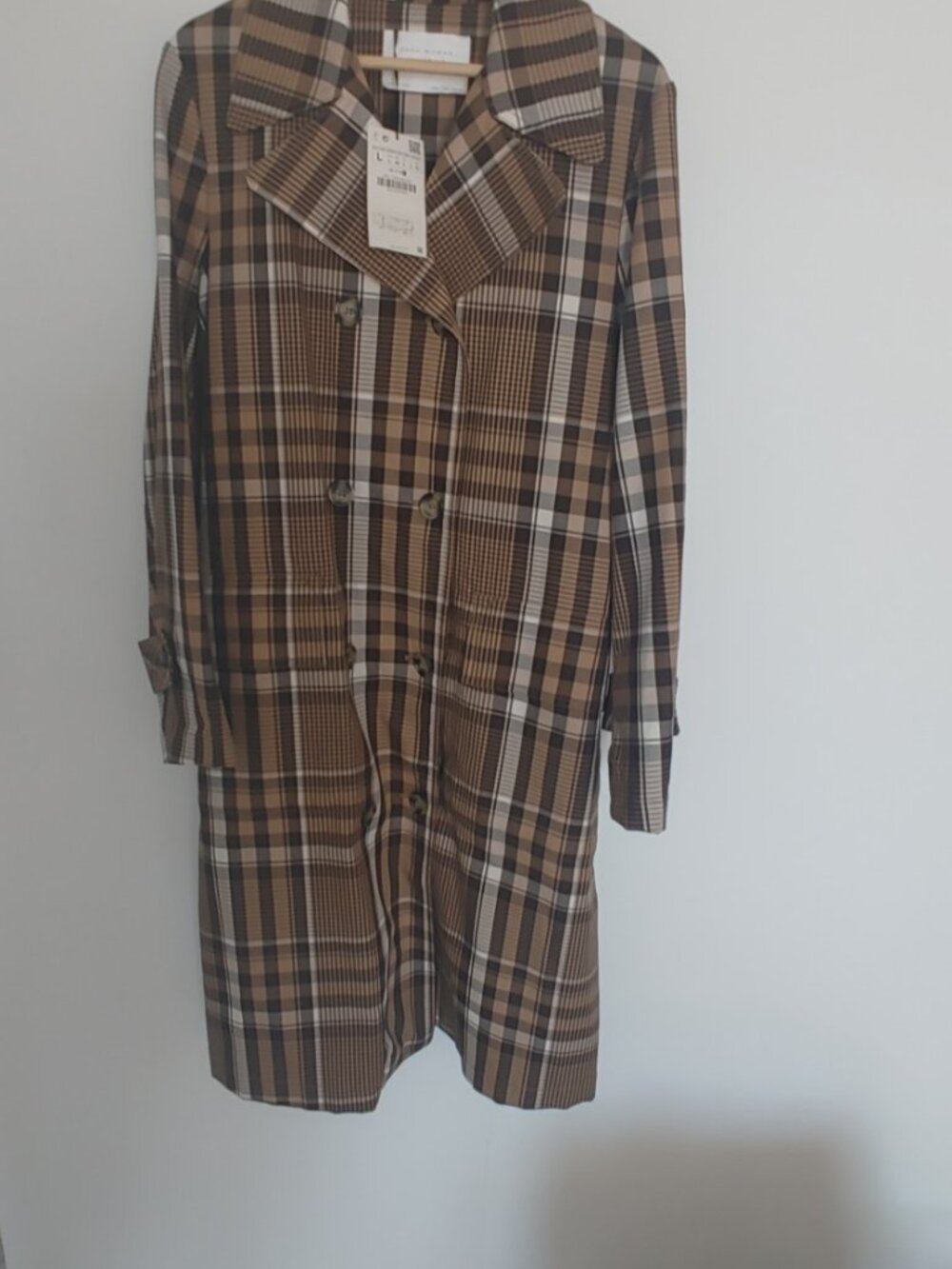 Zara Woman double-breasted Trench coat